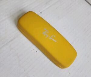 Ray-Ban Yellow Hard Shell Glasses Sun glasses Promotional Clamshell CASE ONLY